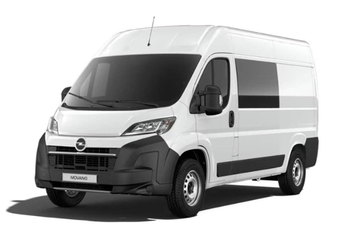 Opel Movano Crew Van 3500 H L4H2 -7 místné Opel Movano