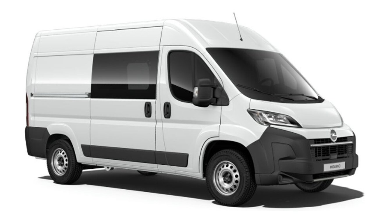 Opel Movano Crew Van 3500 H L4H2 -7 místné Opel Movano