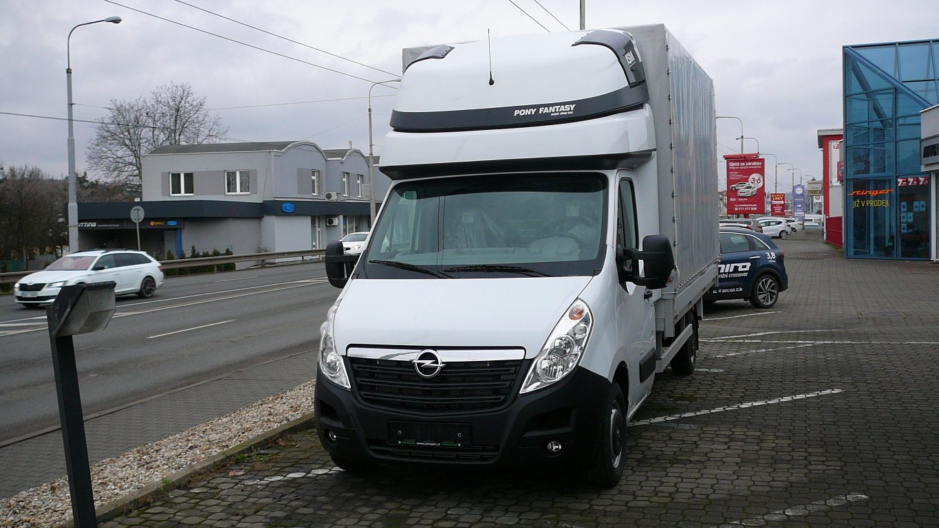 Opel Movano Valníková nástavba 3.5t Opel Movano