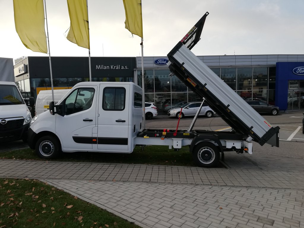 Opel Movano Crew Cab Tipper L3H1 170k Opel Movano