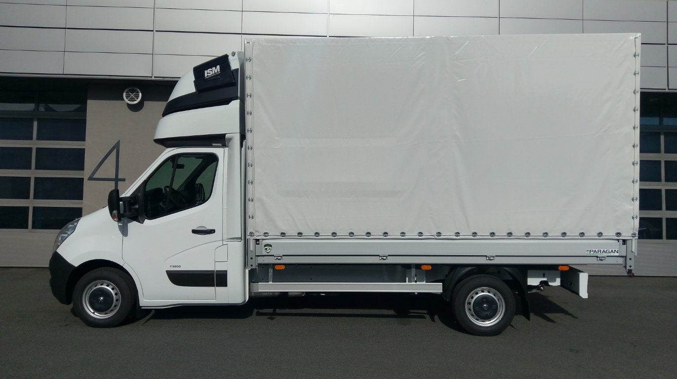 Opel Movano PLACHTOVÁ NÁSTAVBA 8 PALET Opel Movano