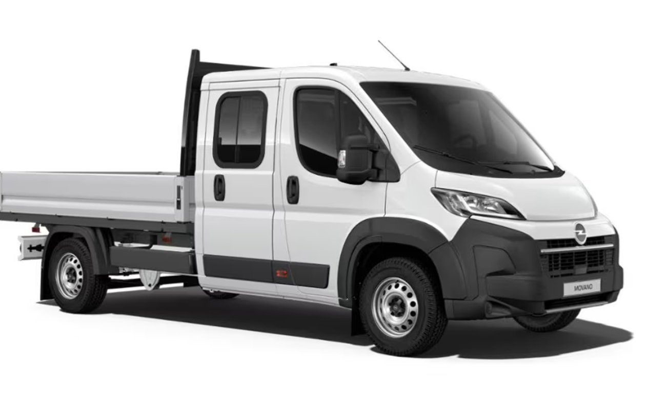 Opel Movano Valník dvojkab L4 H 180k-7míst Opel Movano