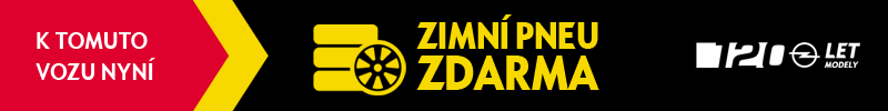 Zimní pneu zdarma k tomuto vozu Zimní pneu zdarma